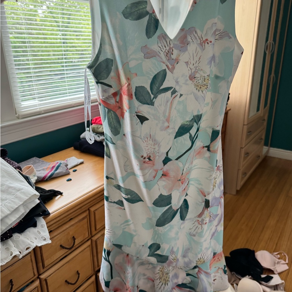 Calvin Klein floral dress